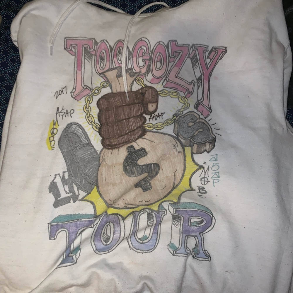ASAP MOB Too Cozy tour merch